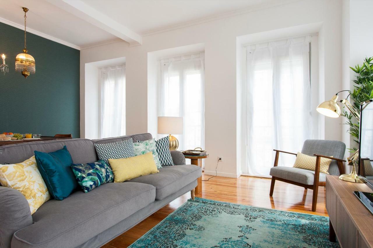 Principe Real Beautiful 3 Bedroom Flat Lissabon Buitenkant foto