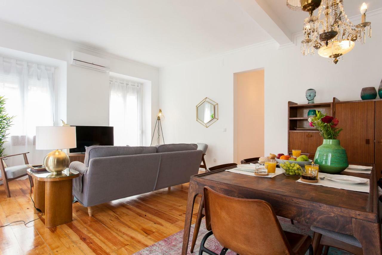 Principe Real Beautiful 3 Bedroom Flat Lissabon Buitenkant foto